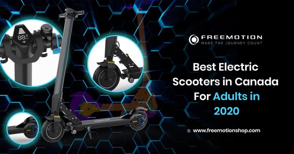 best electric scooters in canada for adults in 2020