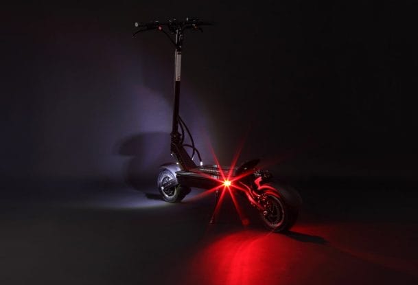 bronco xtrem 11 sport edition electric scooter rear