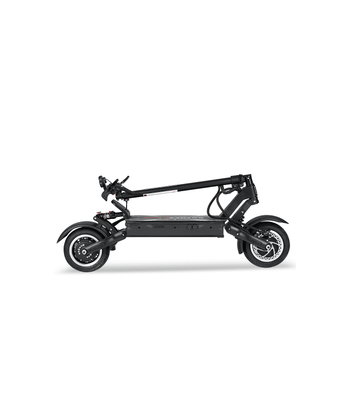 bronco xtreme 11 high performance electric scooter with 11-inch tire side