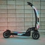 weped sst electric scooter with led lights