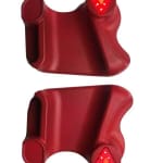pair of jump pads with red light for electric unicycle red