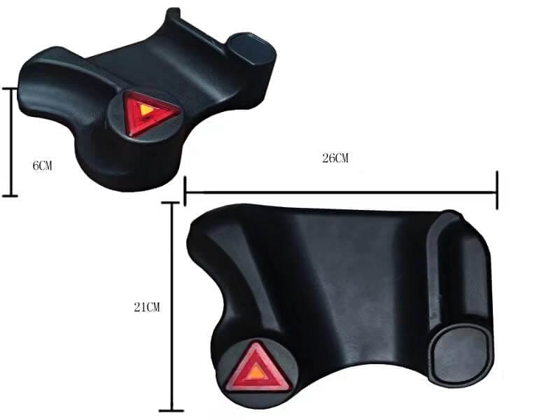 black jump pads for electric unicycle measurments