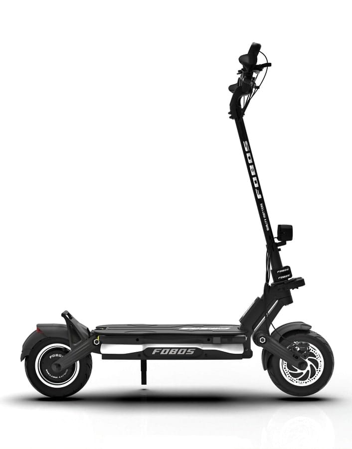 fobos model x 11 inch dual motor electric scooter right side