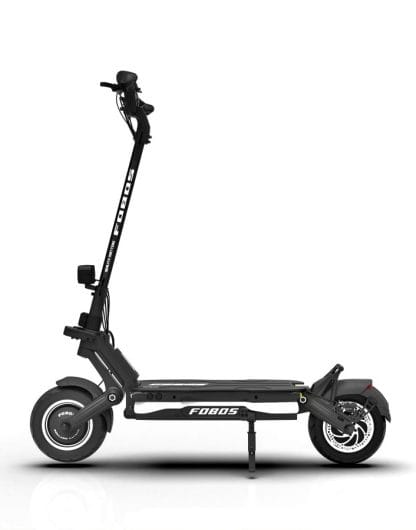 fobos model x 11 inch dual motor electric scooter side