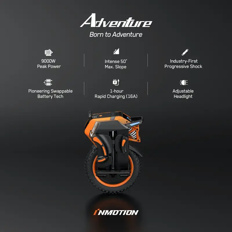 inmotion v14 adventure specs