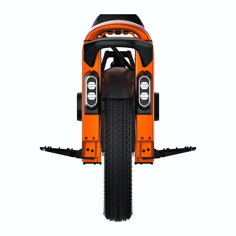 kingsong ks-s16 electric unicycle with front handlebar and headlight
