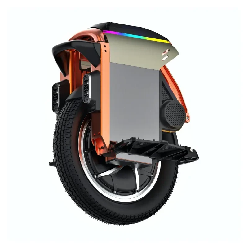 kingsong ks-s16 electric unicycle with spiked pedals